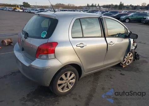2010 Toyota Yaris из США, поврежденный, VIN JTDKT4K3XA5314595